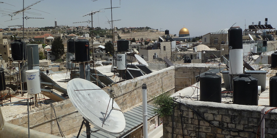 Jérusalem par les toits