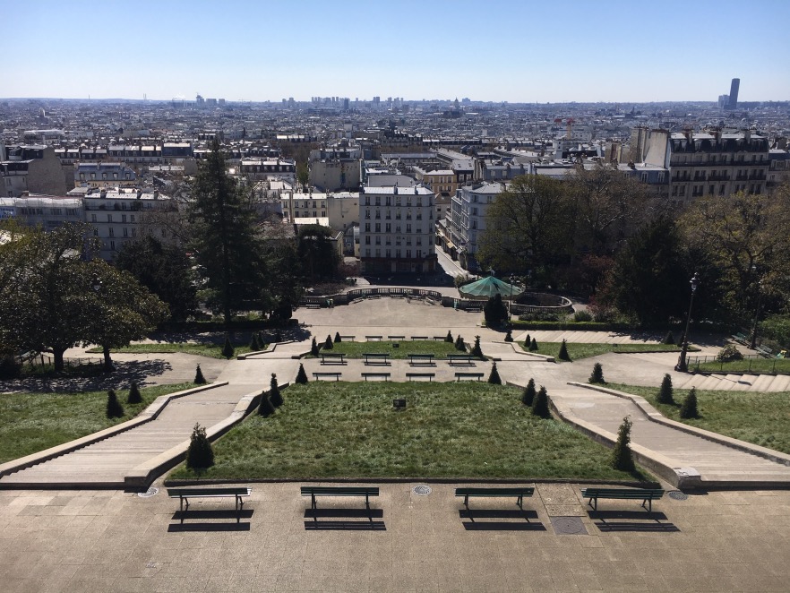 Vue sur Paris - Montmartre